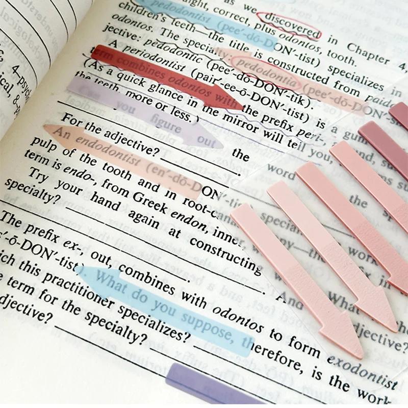 Farbiger Pfeil-Index-Aufkleber Tagebuch Haftnotizen Haftnotiz Markierungsaufkleber Scrapbooking-Materialien Schule Büro Schreibwaren