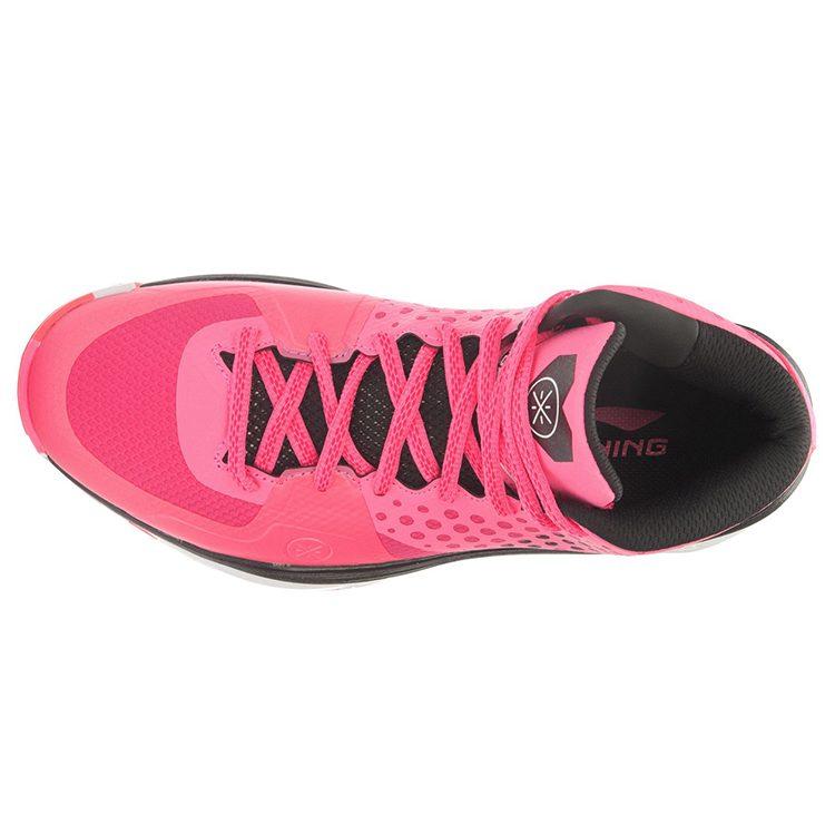 Li Ning Wade Collection Textile, TPU Cushioning Slip Resistant Abrasion Resistant Breathable Coverage Support Mid Top ABAL027-2