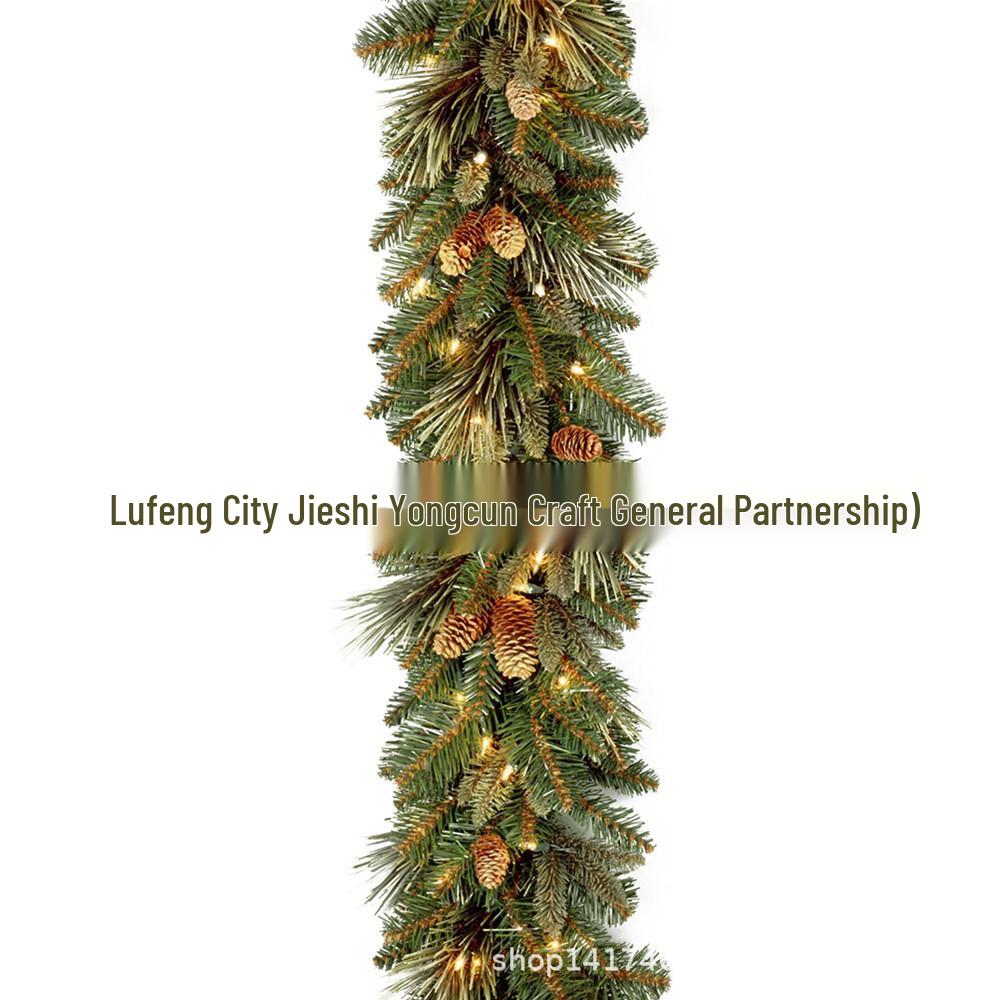 Red Berry Christmas Door Vine Decoration, 180cm/2.7m