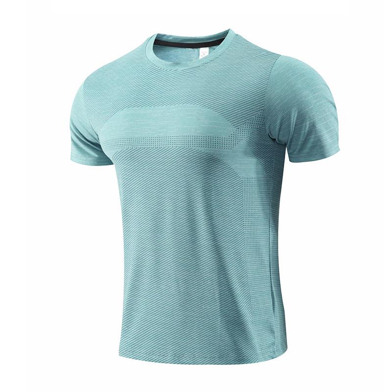 Men's Quick-Dry Short Sleeve Sports T-shirt - Summer Fashion Casual Wear for Running and Fitness