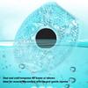 Hot Cold Compress Gel Pack Reduce Swelling Reusable Gel Bead Knee Brace for Shoulder Neck Ankle Sky Blue