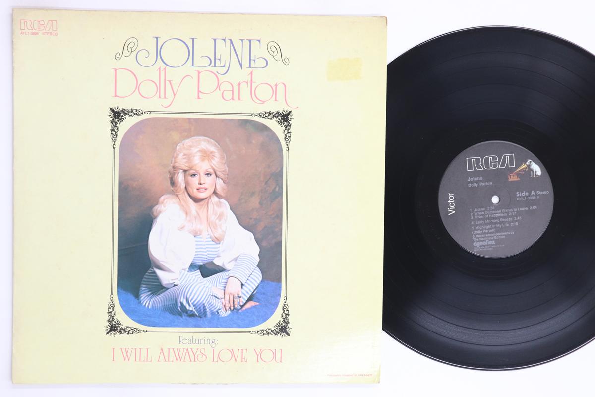 

LP Record DOLLY PARTON Jolene AYL13898 RCA VICTOR US CountryFolk Used