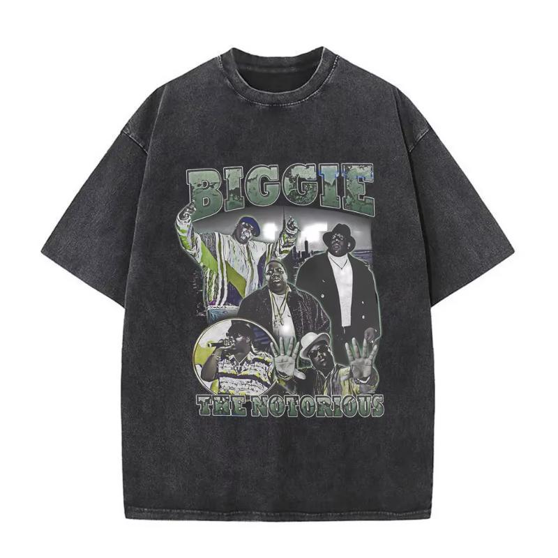 The Notorious Big Je To Všechno Byl Sen Grafické Vintage Vybledlé Tričko Hip Hop Rapper Biggie Smalls Trička Unisex Nadměrné Tričko