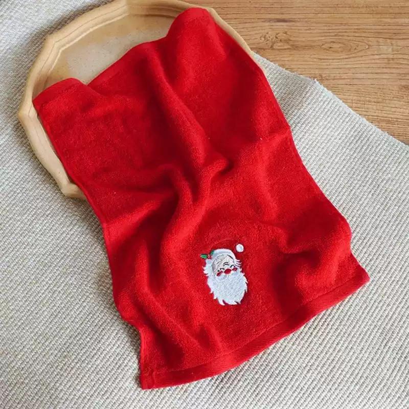 Holiday Gift Towel Embroidery Christmas Halloween Kitchen Towel Embroidery