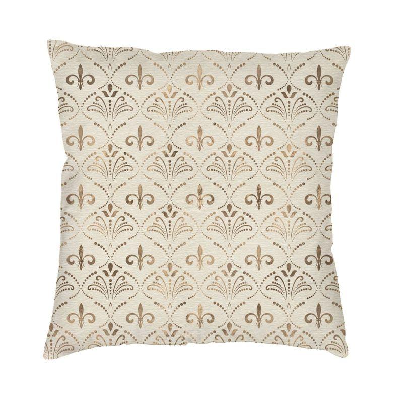 

Fleur De Lis France French Flag Cushion Covers xcm Velvet FleurDeLys Lily Flower Pillow Case for Car Pillowcase Decorative 30cmx30cm