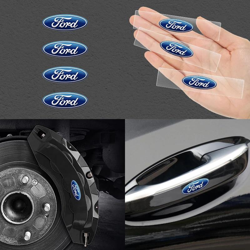 2025 Moda Naklejki na Tylny Bagażnik Samochodu Emblemat Odznaka Logo Pokrowce Naklejka Dla Ford Ranger Focus Kuga Mustang Mondeo Fusion Esco Fiesta