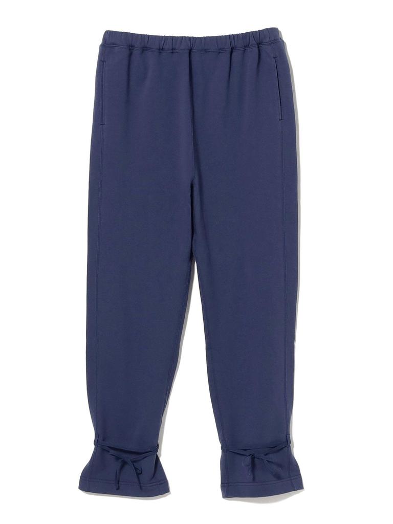 Beams Boy Women's Navy 2 Work Pants with Hem Arrangement