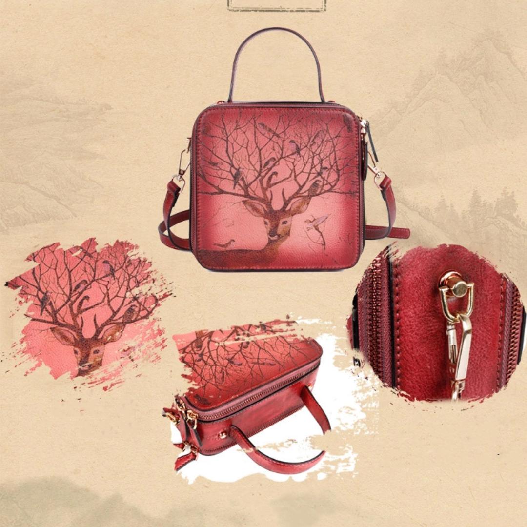 Сумочка из воловьей кожи — фото 11