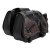 Motorcycle Saddlebags with Cup Holder 30L Large Capacity Waterproofing Universal PU Leather Side Bags for Most