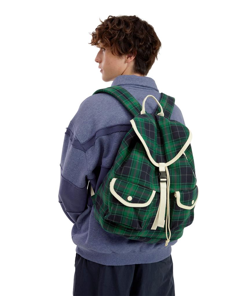 Sunlovetour Flannel Explorer Daypack Green