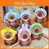 Wearing Rabbit Snake Chicken Cat Penguin Headgear Capybara Plush Keychain Gift