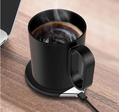 Hot Sale Popular Gifts 2-In-1 Mobile Phone Charger Wireless Charging Coffee Cup Temperature Control Electric Cup Heater