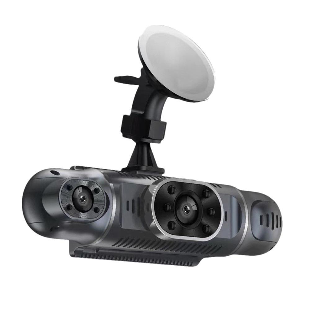 Bil Dash Cam Kjørekamera HD 1080P med Night Vision Loop-opptak Valgfri 24-timers parkeringsmonitor og WiFi-funksjon