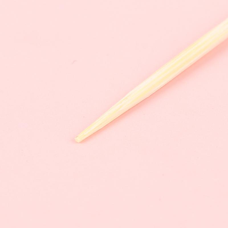 50Pcs Star Shape Bamboo Skewers Food Cocktail Picks Buffet Fruit Cupcake Fork Sticks Party Table Decoration Supplies