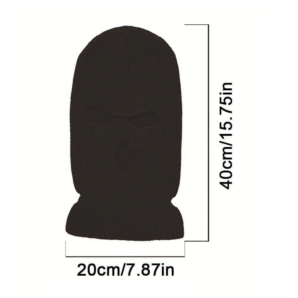 Spoof Car Seat Cover Masked Person Knitted Headgear Halloween Headrest Cover Decoration Car Anti-theft Warning Accessories