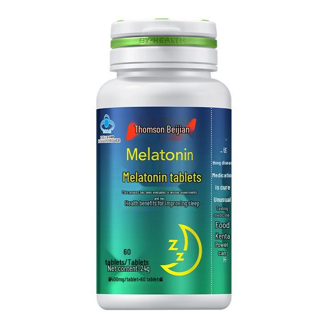 Tangchen Beijian Melatonin Tablets - Sleep Aid for Adults (60 Tablets) Genuine & Anti-Counterfeit