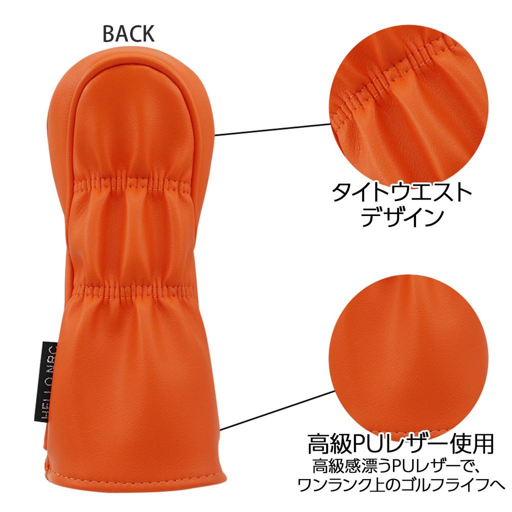 Golf Head Cover Compatible with Driver 440cc 460cc Cover Wood Cover Utility UT Cover Waterproof Diamond Number 1 3 5 X 4 Piece (green, Set)