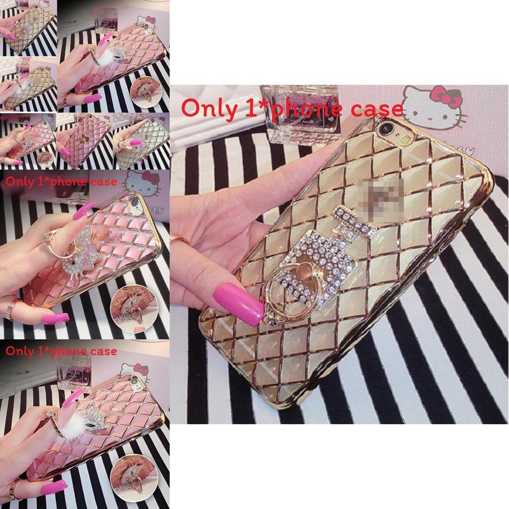 Luxury Luster Mesh Water Drill Diamond Crystal Hard Phone Case For Iphone 5 6 7 Plus