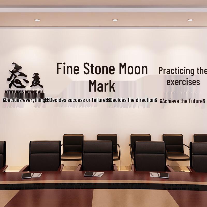 CNMF Acrylic 3D Motivational Office Wall Stickers
