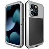 Metal Rugged Case IPhone 16 Pro Max 15 14 Shockproof Dustproof Drop Protection Hard Shell Cover