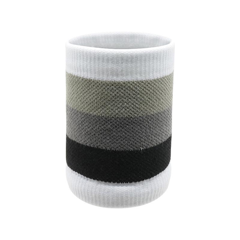 Colorful Cotton Terry Wristband: Sweat-Absorbent, Anti-Sprain Support for Sports