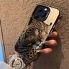 Leopardenmuster iPhone Hülle für Apple 13/14/15/16/17 Pro Max - Trendiges und Einzigartiges Design