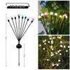 Jianixiong Solar Firefly Garden Stake Lights