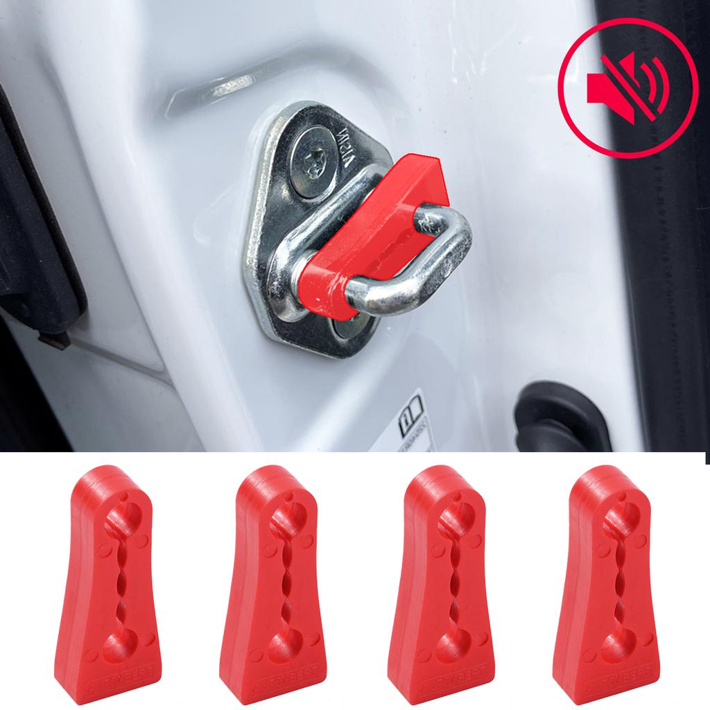 Bildørlås Lyddemper Demper Buffer For Toyota Camry Corolla RAV4 Prius Land Cruiser Prado Raslende Stille Støy Døv