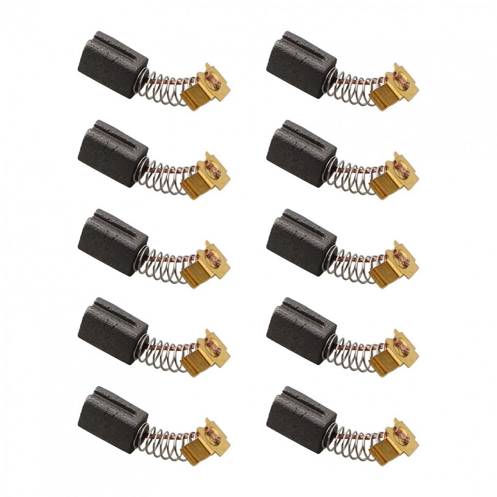 Carbon Brushes 10Pcs Accessories Brand New Carbon And Metal