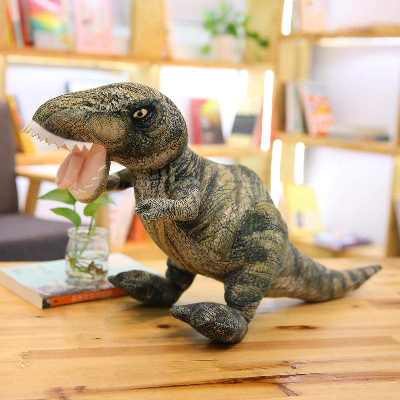 

Simulation Dinosaur Tyrannosaurus Rex Stegosaurus Triceratops Earthquake Dragon Plush Toy Doll Children S Doll Birthday Gift Male Medium (see details page for size)