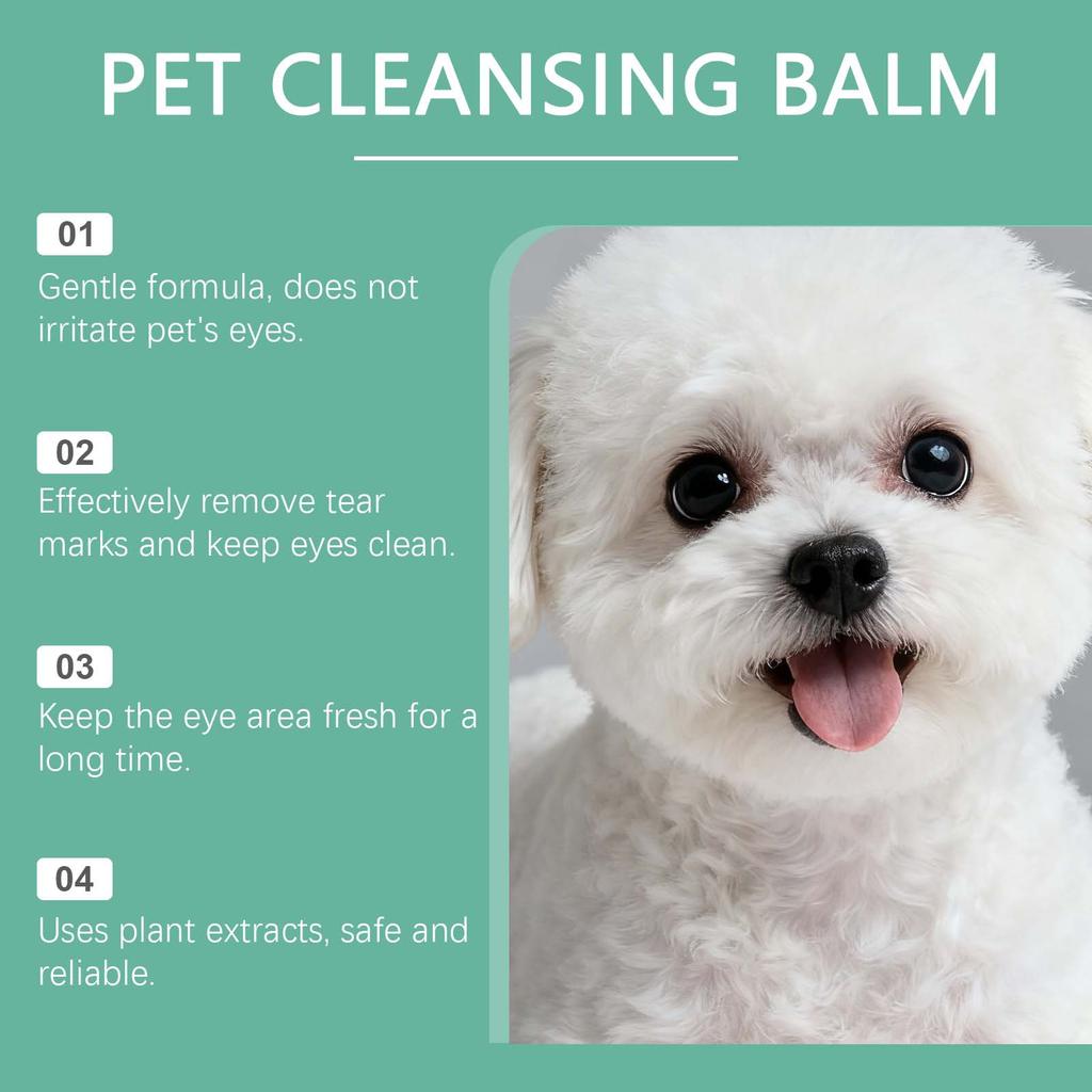 Pet Eye Cleaning Stick: Gently Cleans Pet Tear Stains And Eye Dirt, Leaving The Pet's Eyes Refreshed And Comfortable