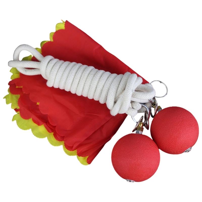 

Martial Art Training Meteors Ball With Reinforced Metal Connectors and Cotton Rope for Building Muscles and Beginner