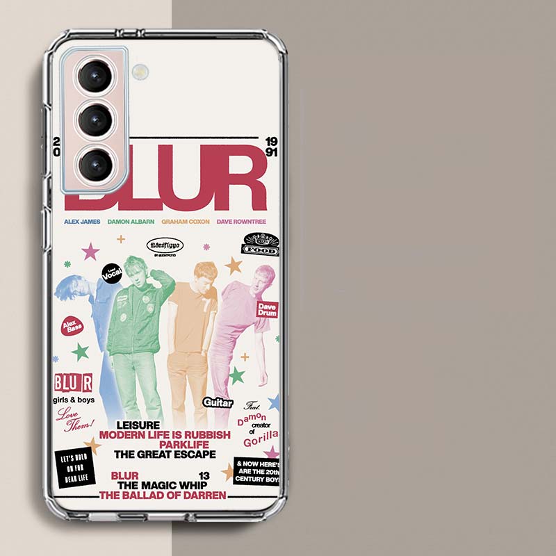 Blur Band Phone Case for Samsung A16 A17 A26 A36 A56 A57 A55 A54 A37 A15 A25 A35 A14 A24 A34 Galaxy Note 20 10 A07 A06 A04S A05S