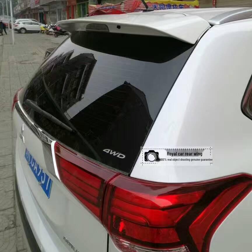 ABS Tail Wing for 2013-2016 Outlander - Easy Fit, No Drilling Required, Domestic Modification