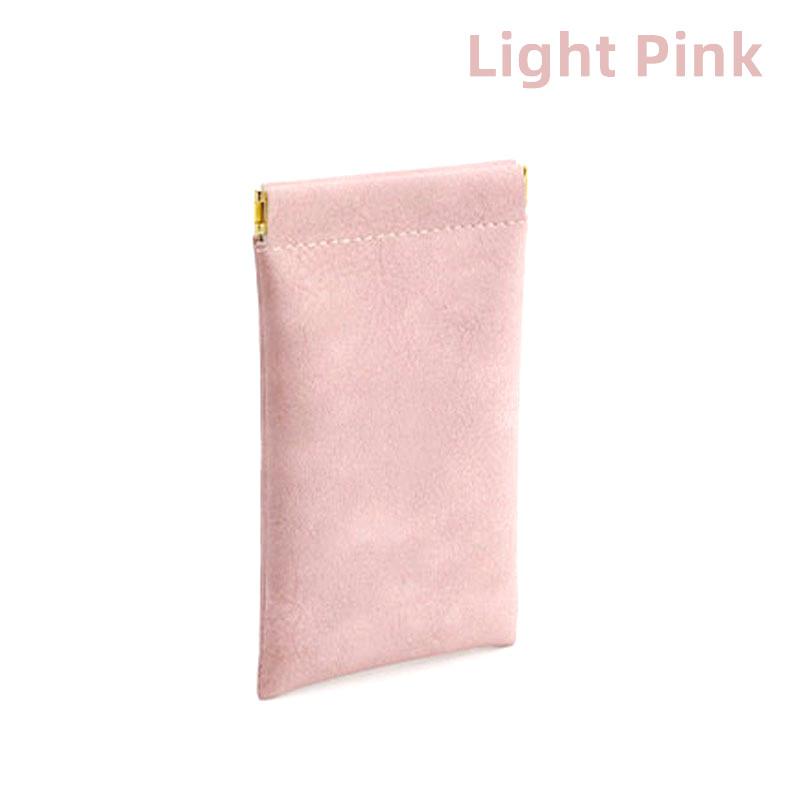 

Sunglasses Organizer Silicone Material Silicone Eyeglasses Pouch Glasses Case Lightweight Travel Eyewear Holder For Travel світло-рожевий колір