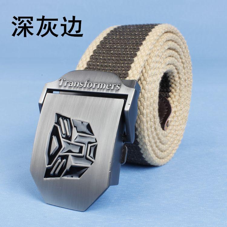 Холщовый ремень с пряжкой из сплава-трансформера, мужской тканый повседневный ремень, удлиненный ремень