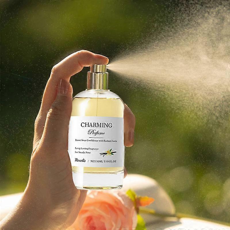 Roxelis Amber Vanilla Parfüm 50ml Langanhaltend Frisch für Frauen Täglich