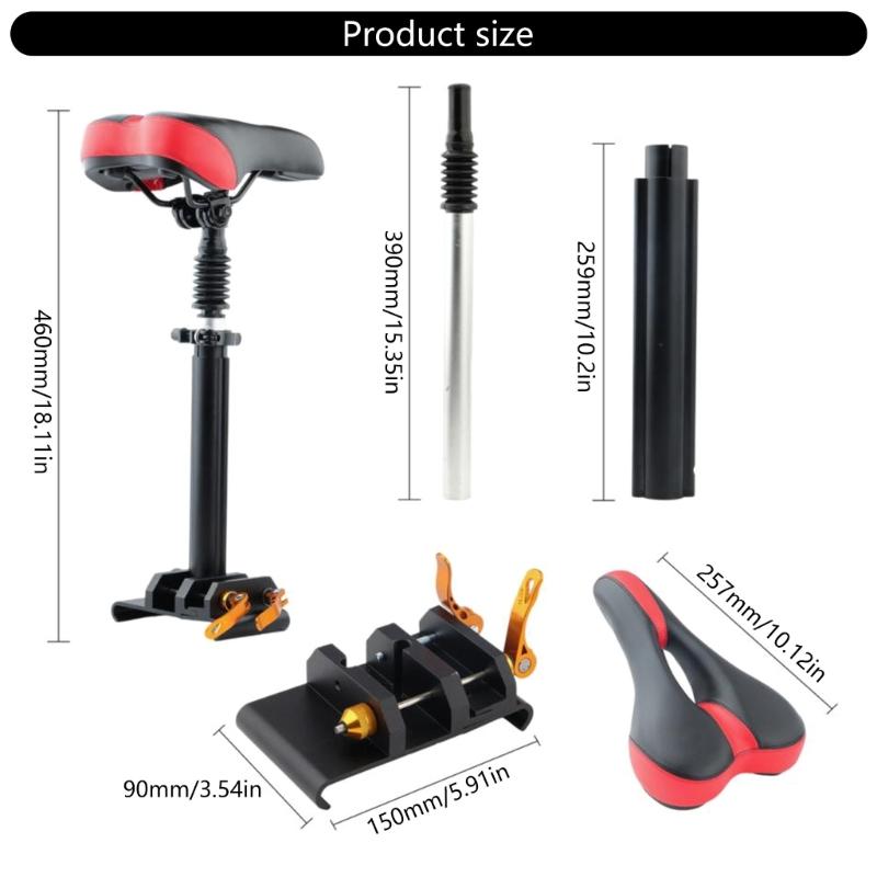Adjustable Scooter Saddles Electric Scooter Seats Electric Scooter Seats Attachments M365 Scooter Seats Replacements