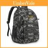 Mochila Oxford Camuflada Unissex Respirável Compartimento para Laptop de 16 polegadas Para Estudantes Roupas Diárias