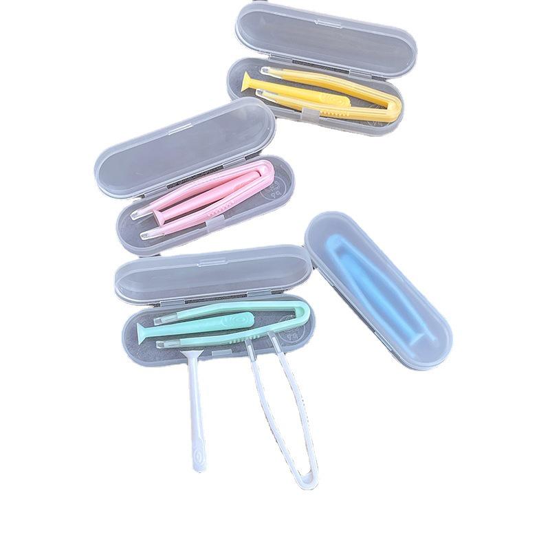 Portable Colored Contact Lens Remover & Inserter with Suction Stick and Frosted Shell