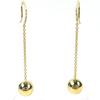 Excellent TIFFANY&Co. Pierce Hardware Ball Pierce Hook for both ears 750(YG)  Used