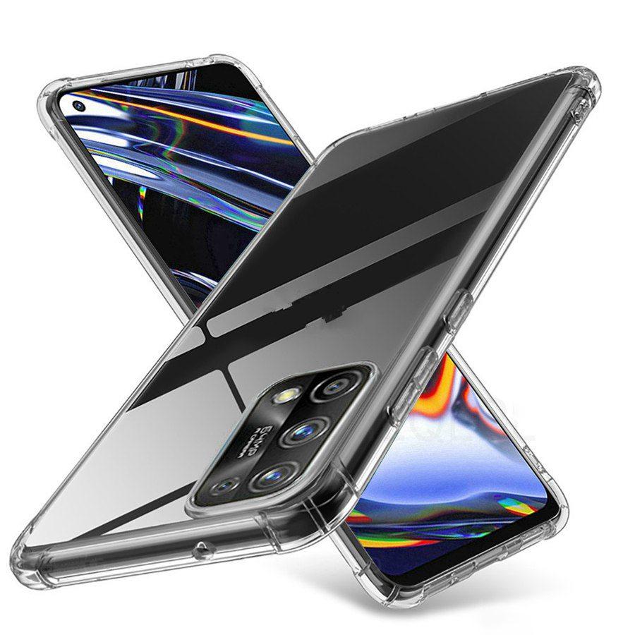 Thick Shockproof Silicone Transparent Case For Realme 14 11 9 16 Pro C85 15T OPPO Reno 15 15F A6X A5 A40 A38 A74 A94 A79 5G A38 A16 Protective Cover