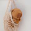 Soft Cartoon Capybara Cotton Doll Brown Capybara Stuffed Doll Plush Capybara Plush Toy  Birthday