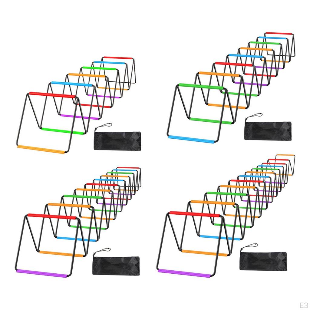 Agility Ladder Training Equipment Improves Coordination Soccer Speed Jumping Hurdles