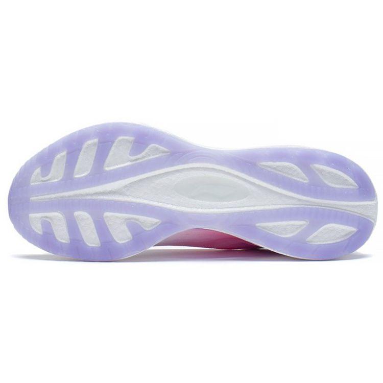 Li-Ning Super Lightweight 19 Shock Absorbing Non-Slip Wear-Resistant Low-Top Running Shoes Women sneakers White Blue Purple ARBS002-19