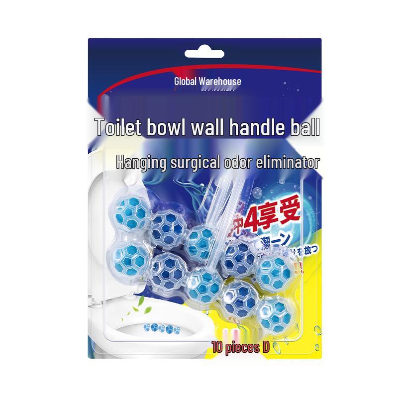 Fragrant Hanging Toilet Bowl Cleaner - Convenient Odor Removal and Deodorization for Bathrooms