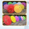 Vintage Oil Paper Umbrella Chinese Traditional Paper Parasol Folding Dance Umbrellas  Wedding