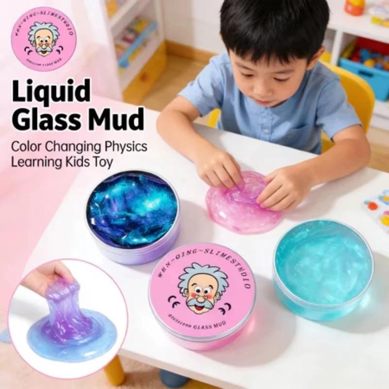 Bai Fen Bai Toys Toys Colorful Non-Newtonian Liquid Decompression For Children Transparent Elastic Scale Ratio Modeling Compound Non Toxic Creative Diy Assembly Crafts