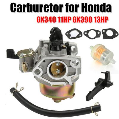 Vergaser-Zündspule, Luftfilter-Kit für Honda GX340 11HP GX390 13HP GX240 mit Dichtungen, Motor + Kraftstoffleitung + Kraftstofffilter