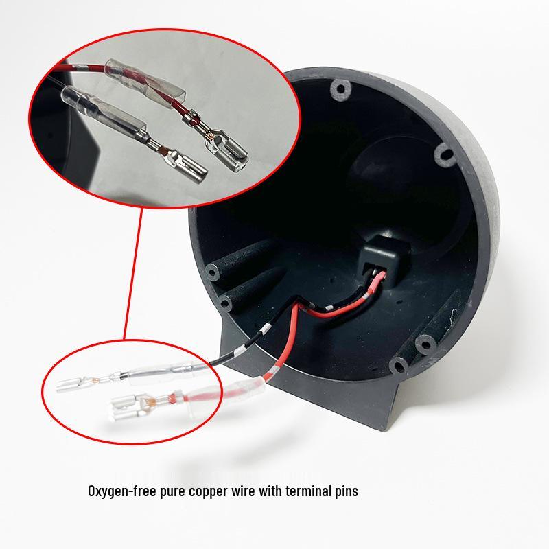 3-inch Car Console Mid-range Speaker with External Plastic Shell for Audio Modification